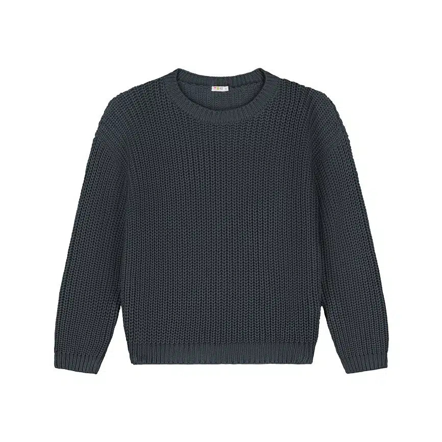 Strickpullover, CHARCOAL | Yuki - toietmoi-laboutique