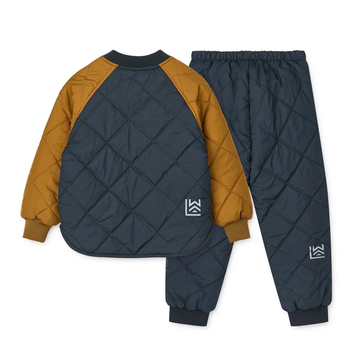 Thermo Set, navy/grün/caramel | Liewood - toietmoi-laboutique