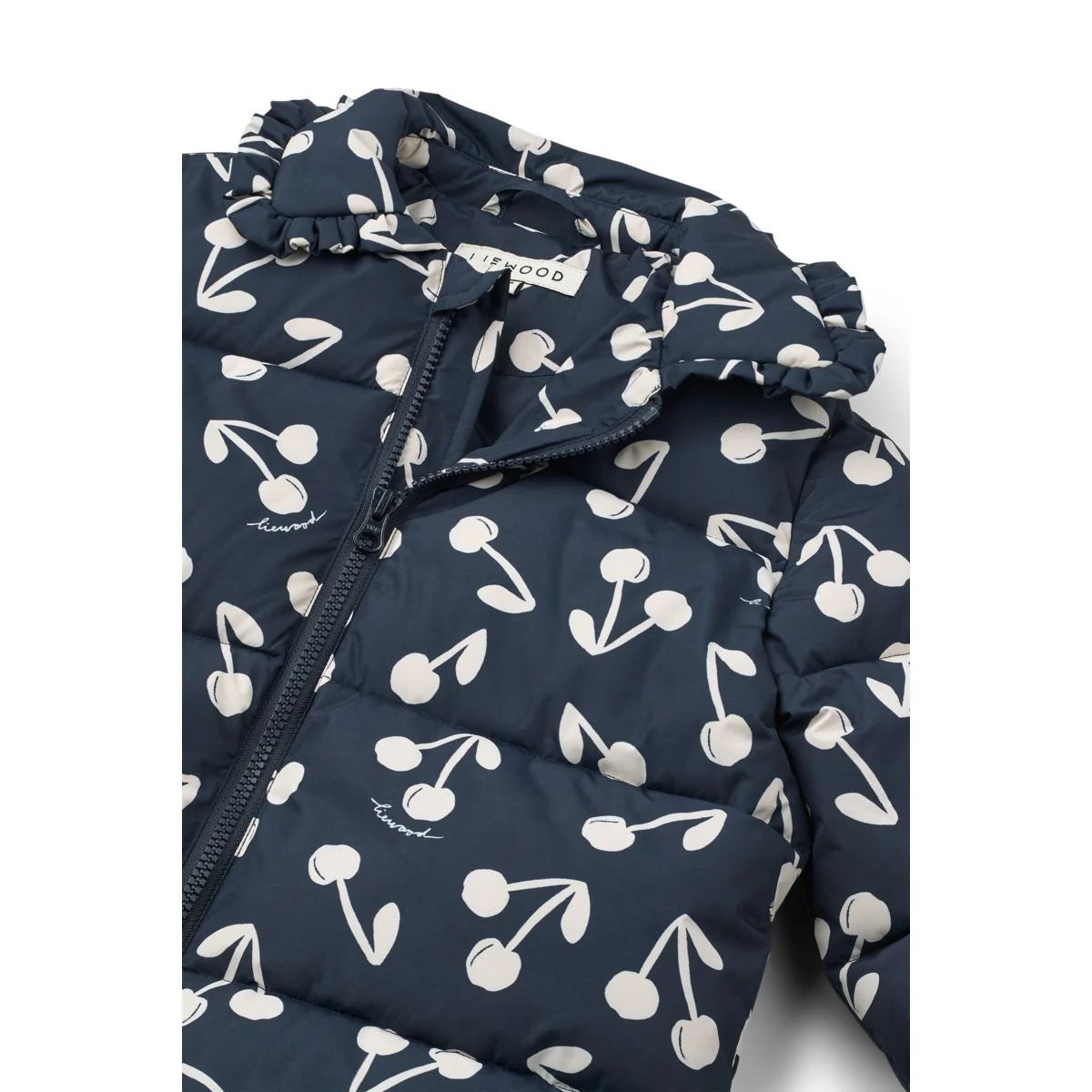 Daunenjacke, ANEMONE, navy/Kirschen | Liewood - toietmoi-laboutique