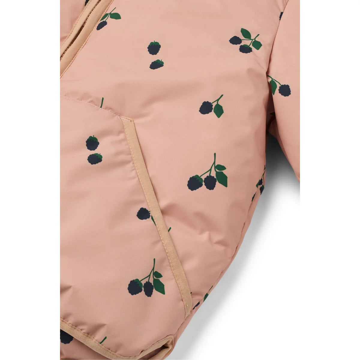 Jacke, BRANTLEY, altrosa/Brombeeren | Liewood - toietmoi-laboutique