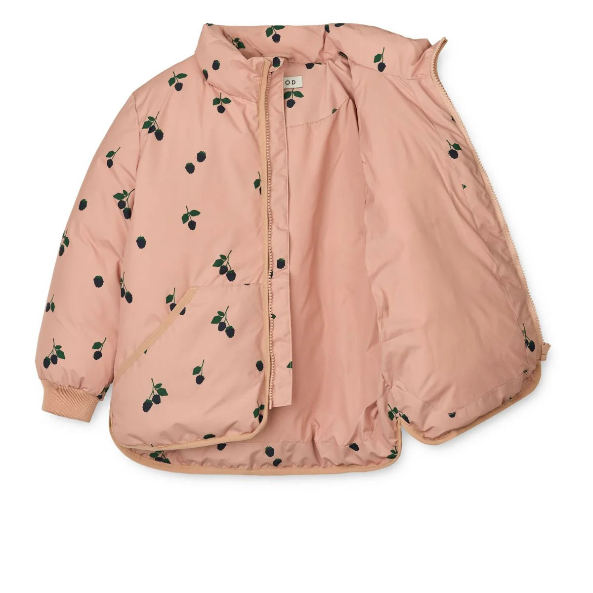 Jacke, BRANTLEY, altrosa/Brombeeren | Liewood - toietmoi-laboutique