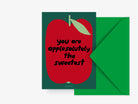 Postkarte / Applesolutely | typealive - toietmoi-laboutique