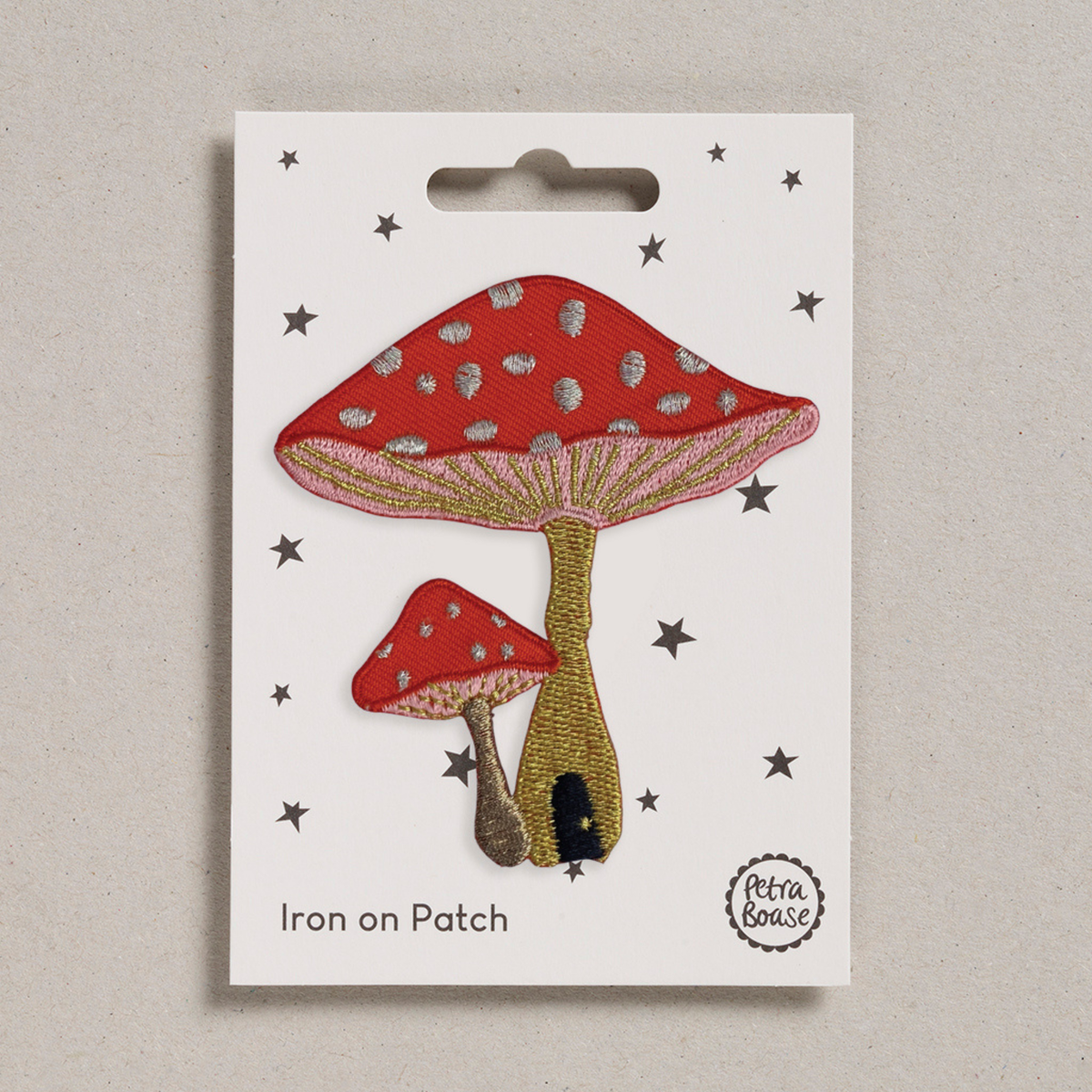 Aufbügelpatch, Fliegenpilze | Petra Boase Ltd - toietmoi-laboutique