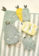 Babywaschlappen, 2er-Set, Zitrone/Birne | the cotton cloud - toietmoi-laboutique