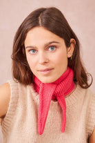 Kleines Dreieckstuch « Sophie », hellblau | Calie Paris - toietmoi-laboutique