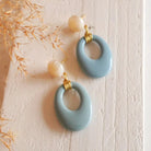 Ohrringe OLA, azur | Azeria - toietmoi-laboutique