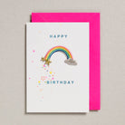 Patchkarte - Happy Birthday Regenbogen | Petra Boase Ltd - toietmoi-laboutique
