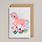 Riso Grusskarte mit Umschlag, Pony | Petra Boase Ltd - toietmoi-laboutique