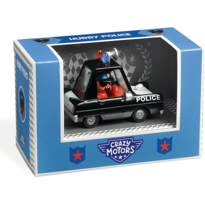 Crazy Motors, Hurry Police | djeco - toietmoi-laboutique