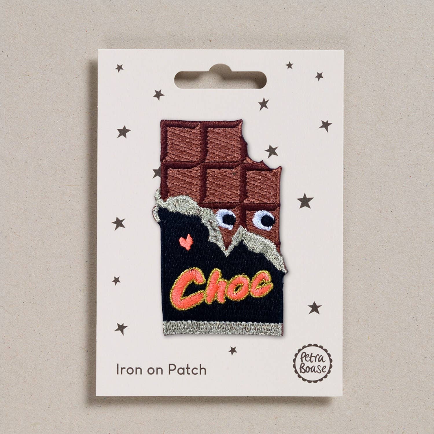 Aufbügelpatch, Schokolade | Petra Boase Ltd - toietmoi-laboutique