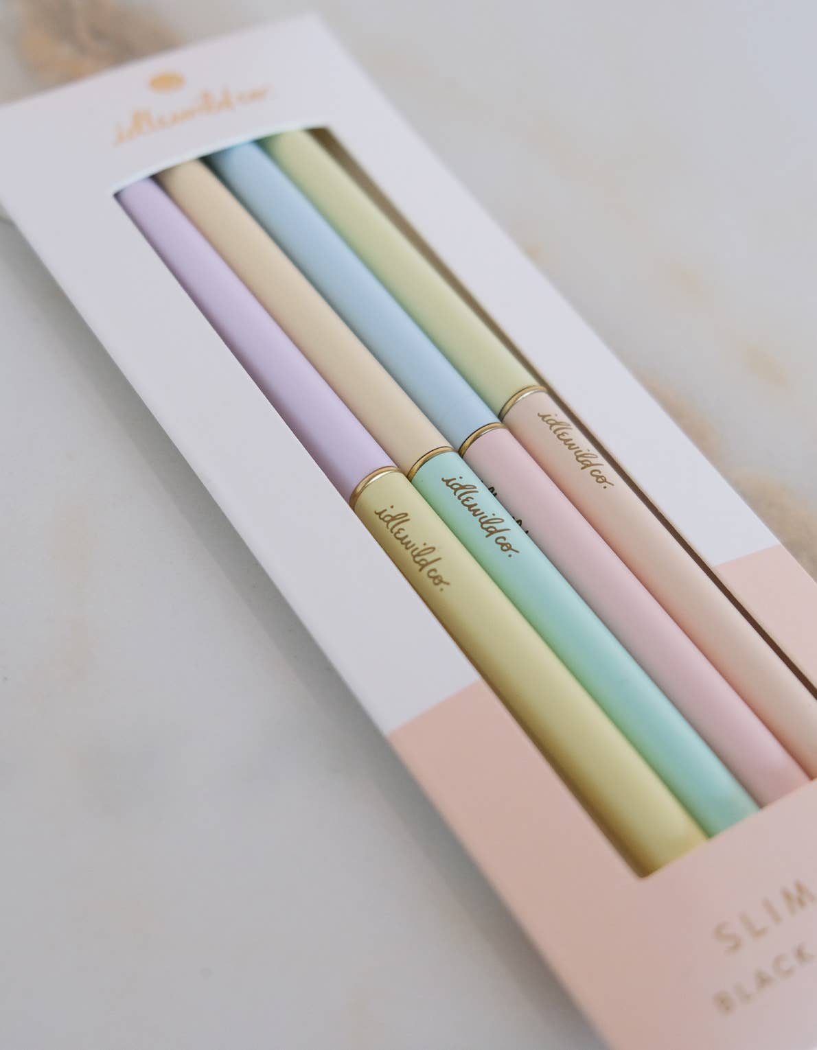 Schmale Stifte im Vierer-Set | Duo-Tone Pastels | Idlewild Co. - toietmoi-laboutique