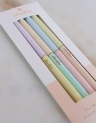 Schmale Stifte im Vierer-Set | Duo-Tone Pastels | Idlewild Co. - toietmoi-laboutique