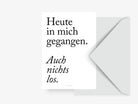 Postkarte / Nichts Los | typealive - toietmoi-laboutique