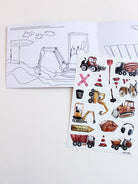 Spülmaschinenfeste Sticker "Baustelle" | Halfbird - toietmoi-laboutique