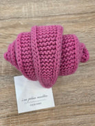 Kleines Dreieckstuch « Sophie »: Fuchsia | Calie Paris - toietmoi-laboutique