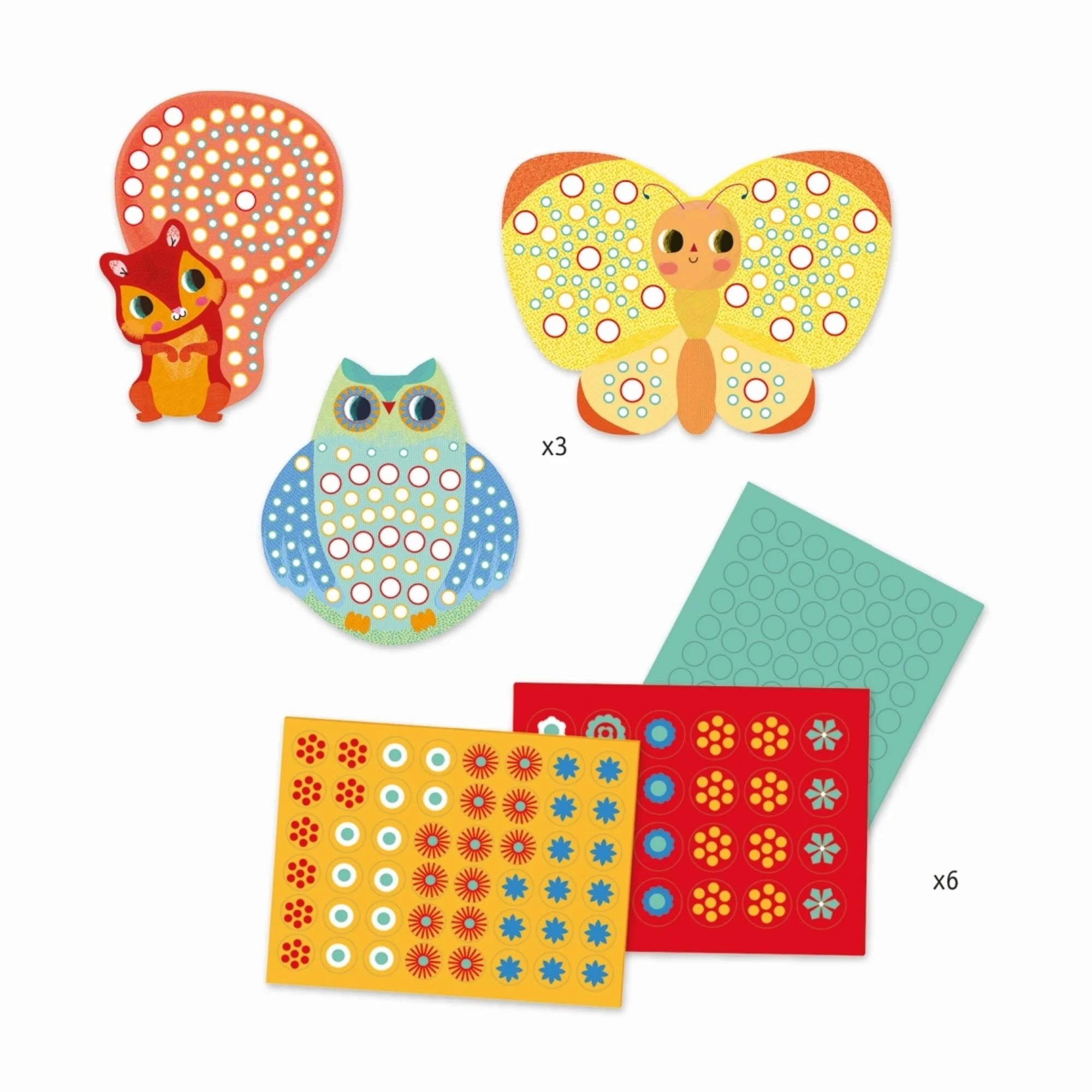 Mosaik, Millefiori | djeco - toietmoi-laboutique