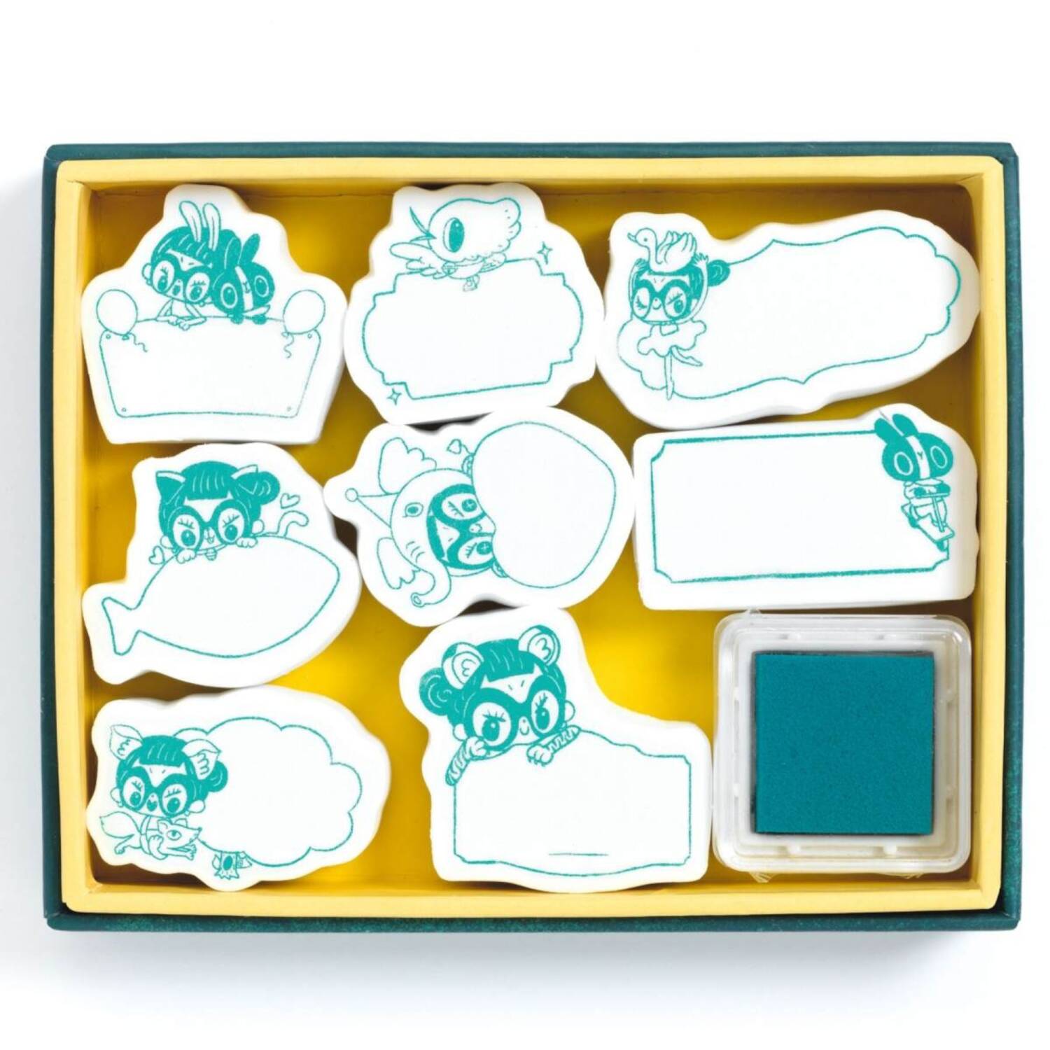 Nachrichtenstempel, Lam | Djeco - toietmoi-laboutique