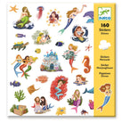 160 Sticker, Meerjungfrauen | djeco - toietmoi-laboutique