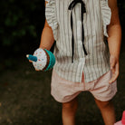 Häkel-Babyrassel, Cupcake mit Kerzen | Pebblechild - toietmoi-laboutique