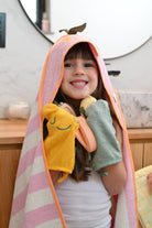 Babywaschlappen, 2er-Set, Mandarine | the cotton cloud - toietmoi-laboutique