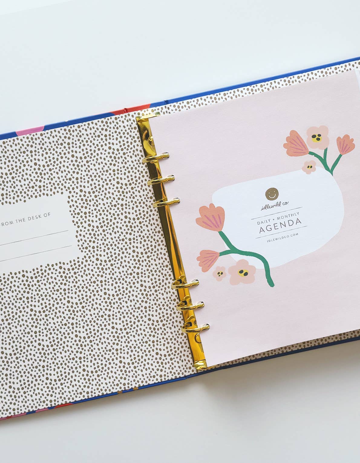 Wavy Daisy Perpetual Planner, nicht datiert | Idlewild Co. - toietmoi-laboutique