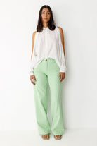 Bluse EKIA, weiss | SKFK - toietmoi-laboutique