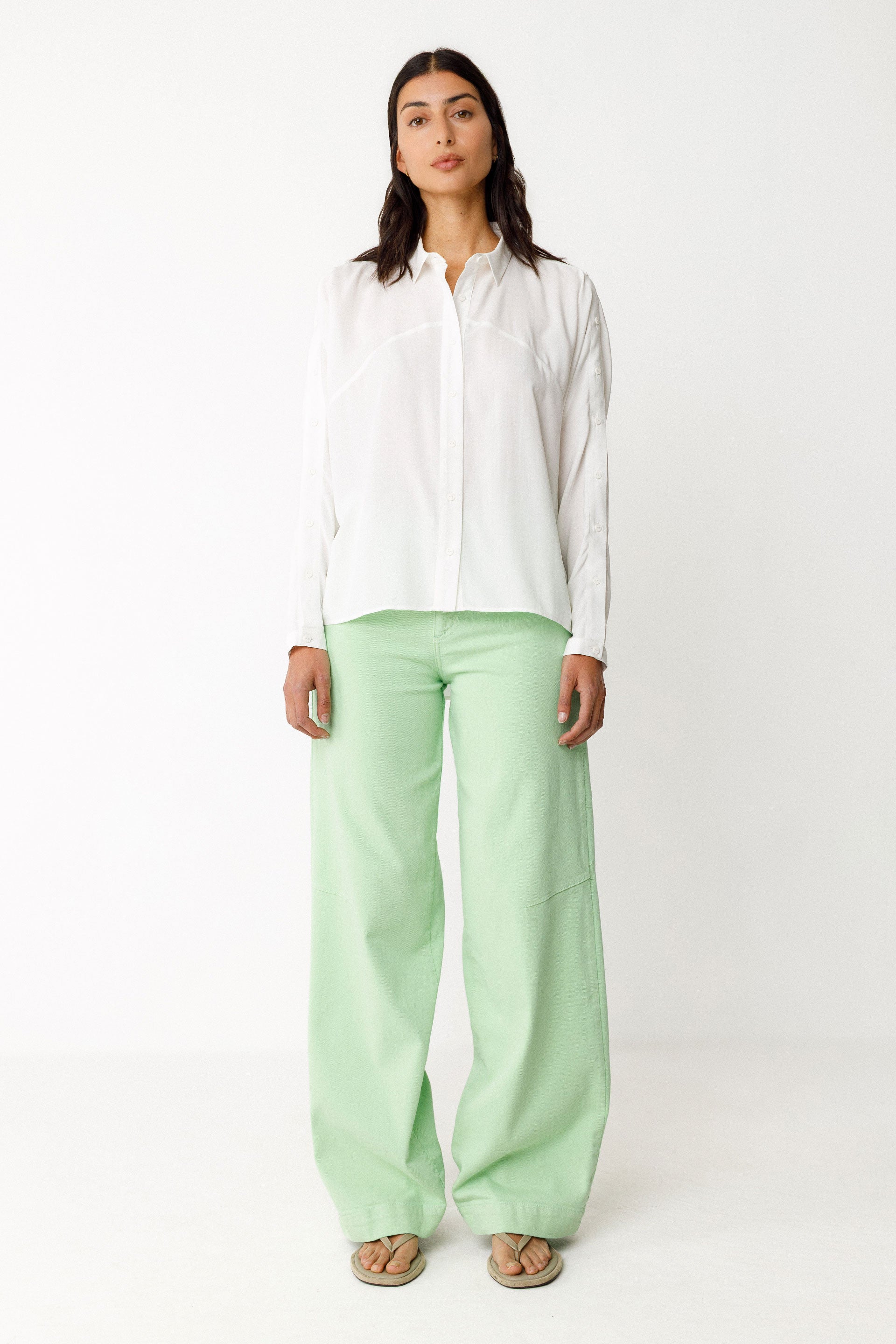 Bluse EKIA, weiss | SKFK - toietmoi-laboutique