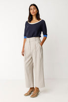 Weite Hose ESTI, beige | SKFK - toietmoi-laboutique