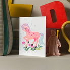 Riso Grusskarte mit Umschlag, Pony | Petra Boase Ltd - toietmoi-laboutique