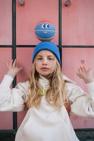 Sportball small, hellblau/orange/braun | Sticky Lemon - toietmoi-laboutique