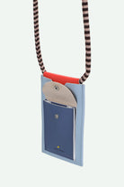 Handytasche / phone pouch ZISSOU BLUE - hellblau/dunkelblau | Sticky Lemon - toietmoi-laboutique