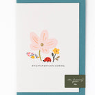 Postkarte mit Umschlag, Brighter days are coming | The Charming Press - toietmoi-laboutique