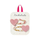 2 Haarspangen, Blumen/Herz | Rockahula - toietmoi-laboutique