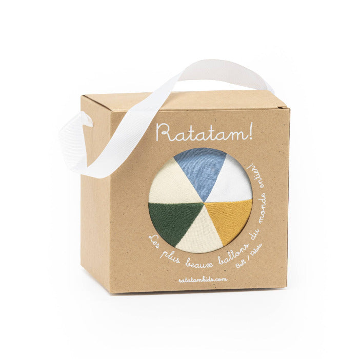 Baby Stoffball, multicolor Ø10 | Ratatam! - toietmoi-laboutique