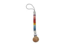 Schnullerkette, multicolor/rosa | the cotton cloud - toietmoi-laboutique