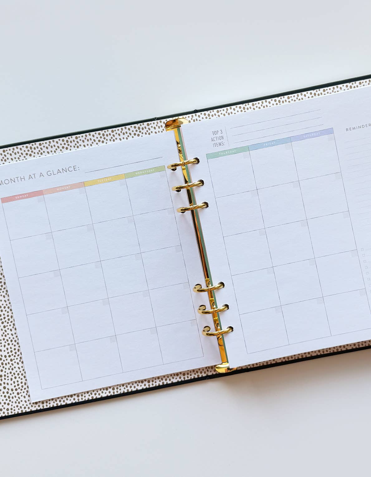 Wavy Daisy Perpetual Planner, nicht datiert | Idlewild Co. - toietmoi-laboutique