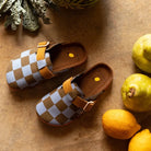 Sticky Lemon Finken, lila/schwarz karriert | Sticky Lemon - toietmoi-laboutique