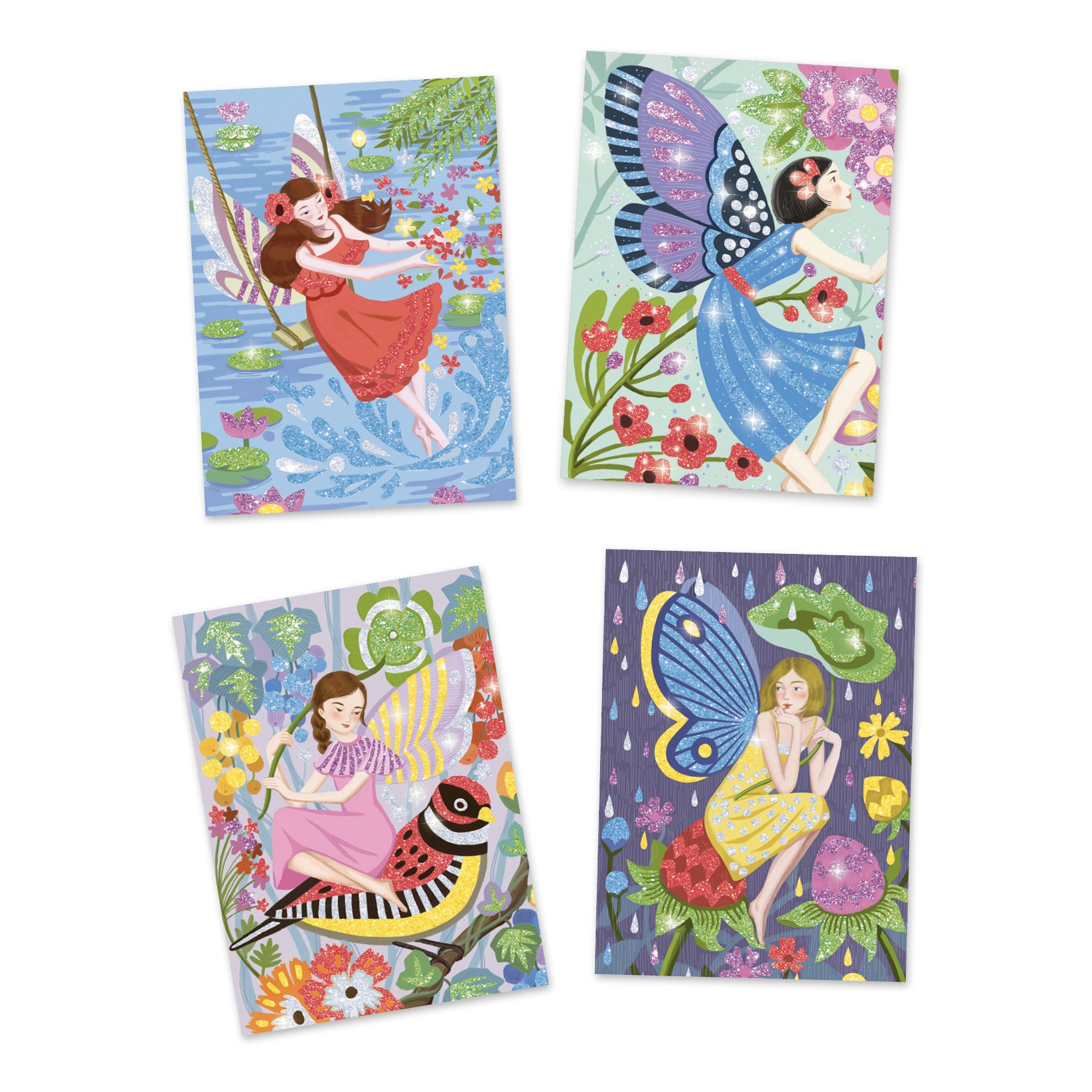 Paillettenbilder, Feenstaub | djeco - toietmoi-laboutique