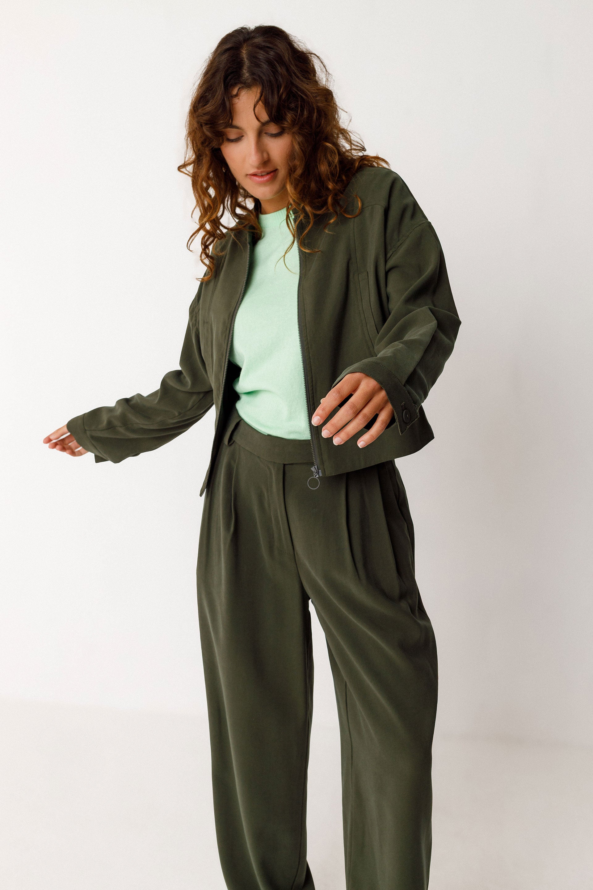 Hose HAIDE, olive | SKFK - toietmoi-laboutique