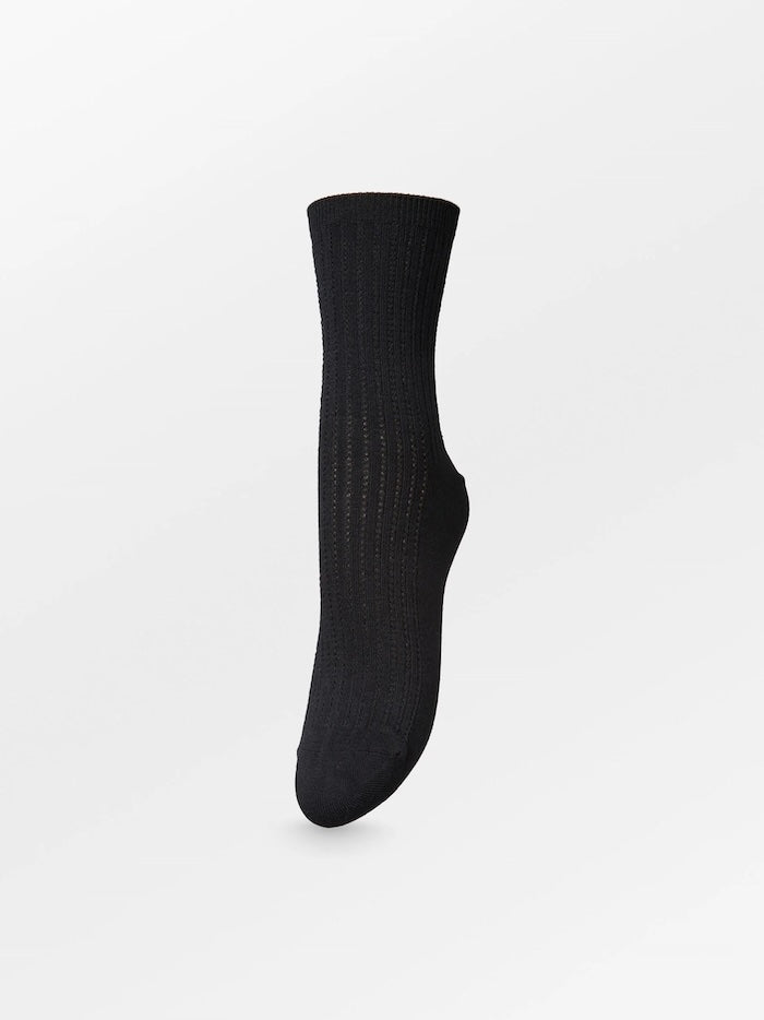 Socken HELGA, schwarz | Beck Söndergaard - toietmoi-laboutique