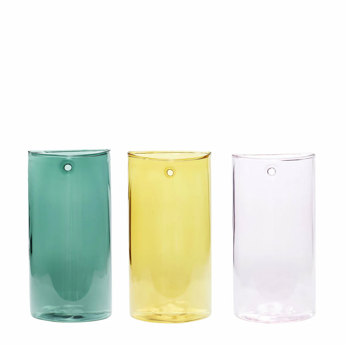Wandvase, gelb | Hübsch - toietmoi-laboutique