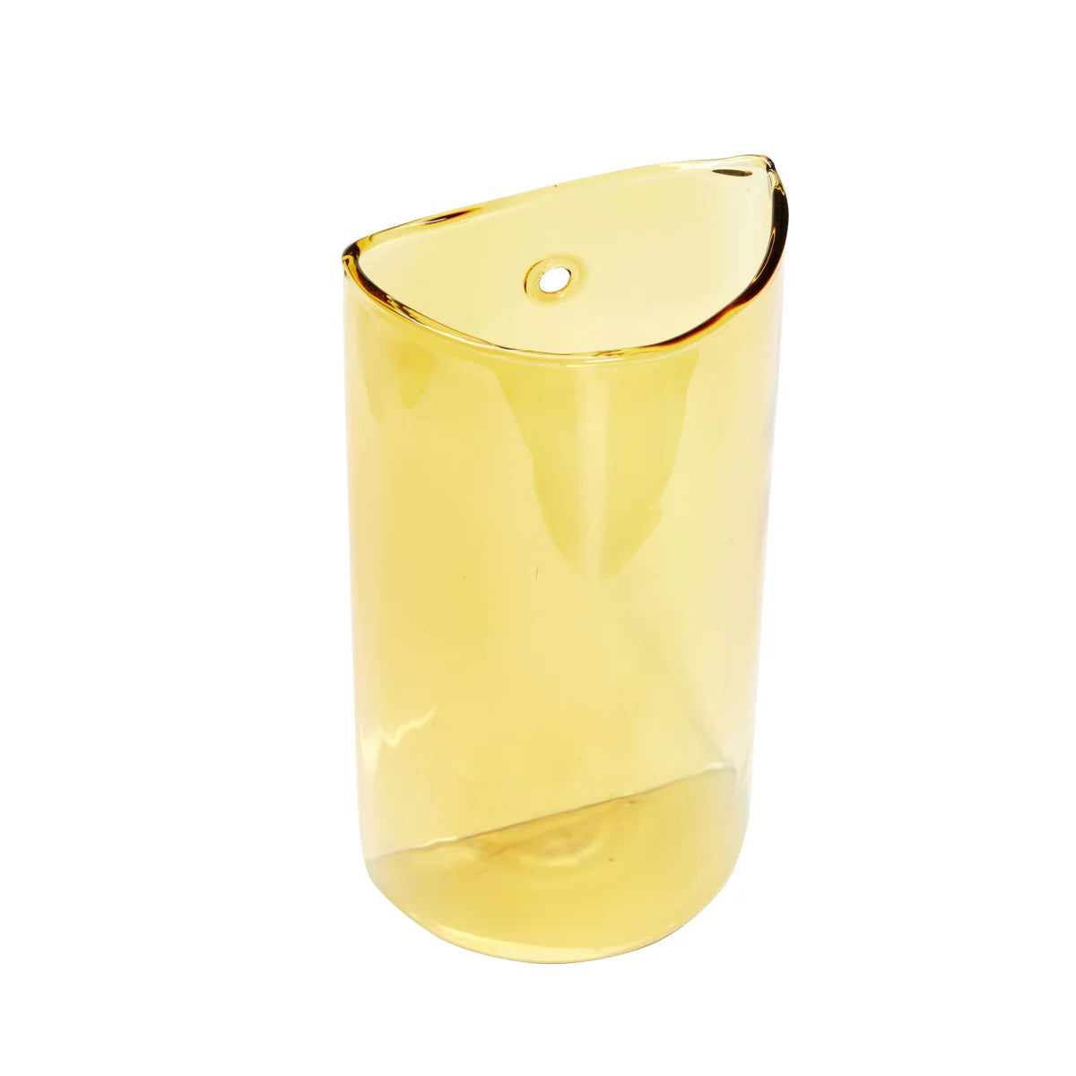 Wandvase, gelb | Hübsch - toietmoi-laboutique