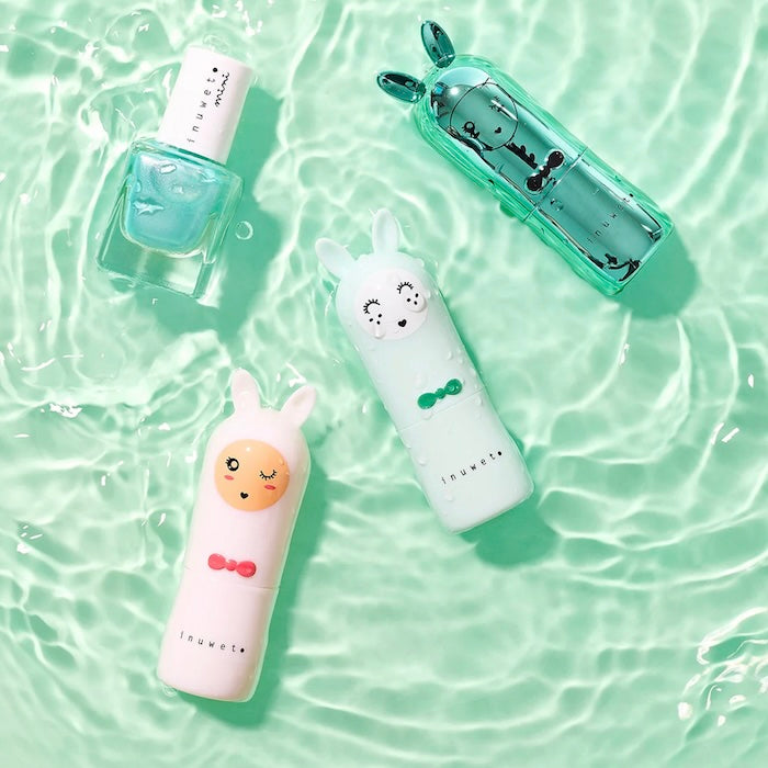 Duo Lip Balm Zuckerwatte und Nagellack mit Sternen | inuwet - toietmoi-laboutique