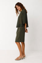 Bermudashorts LAIDA, olive | SKFK - toietmoi-laboutique