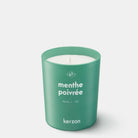 Duftkerze / Fragranced candle, Menthe Poivrée | Kerzon - toietmoi-laboutique