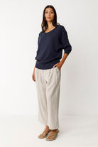 Sweatshirt NAIKE, navy | SKFK - toietmoi-laboutique