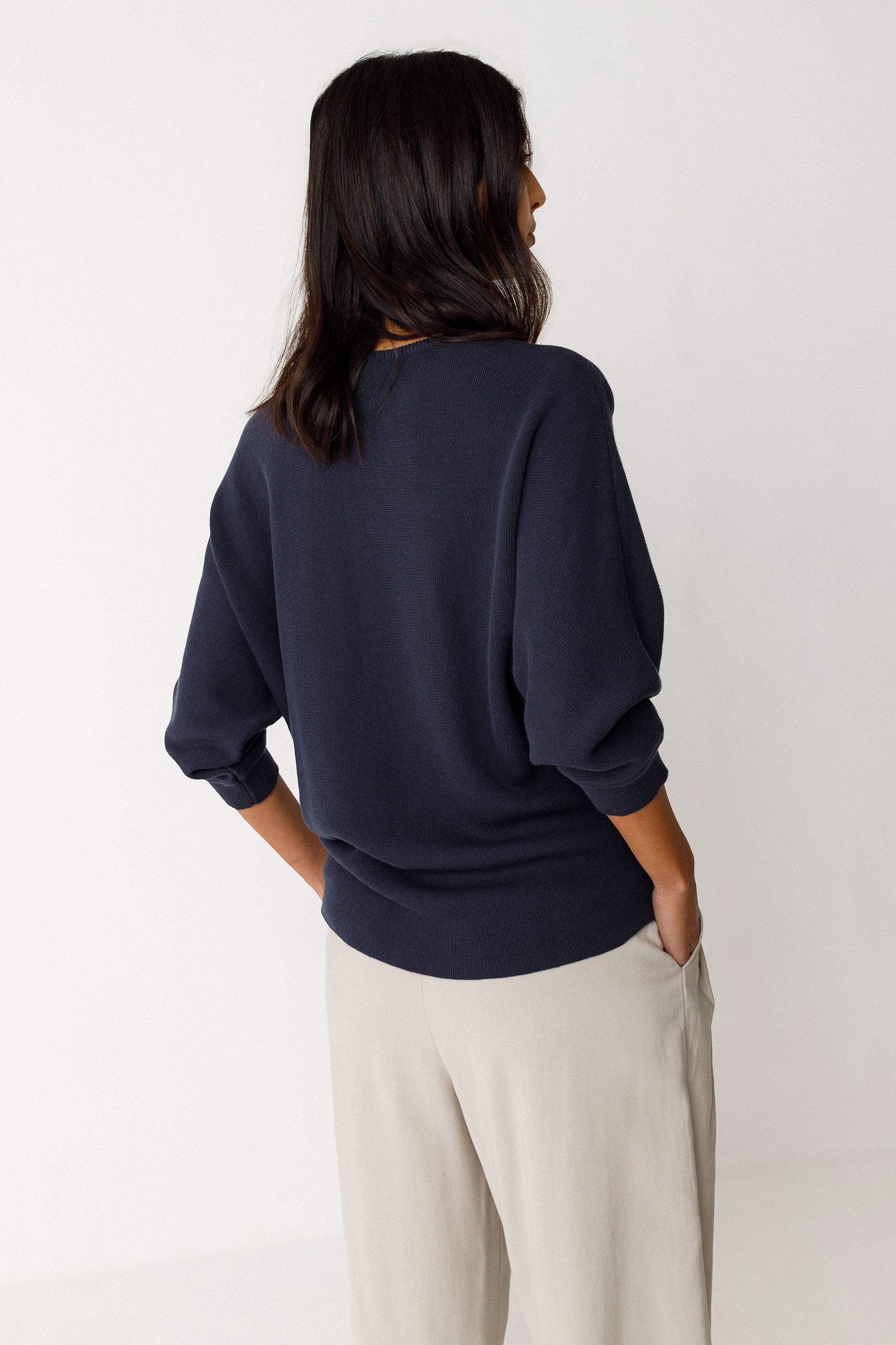 Sweatshirt NAIKE, navy | SKFK - toietmoi-laboutique