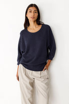 Sweatshirt NAIKE, navy | SKFK - toietmoi-laboutique