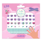 120 Nagelsticker, Blumen | Djeco - toietmoi-laboutique