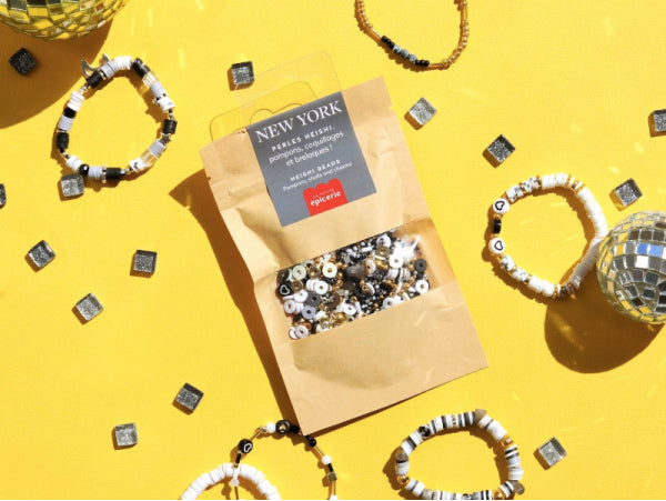 Heishi Perlen MIX, NEW YORK | la petite épicerie - toietmoi-laboutique
